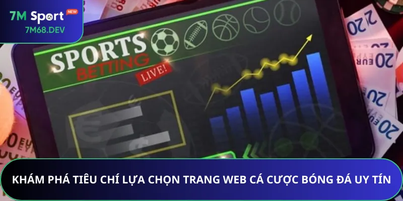Khám phá tiêu chí lựa chọn trang web cá cược bóng đá uy tín