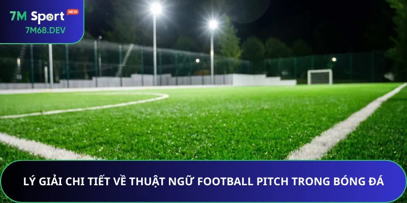Lý giải chi tiết về thuật ngữ Football pitch trong bóng đá